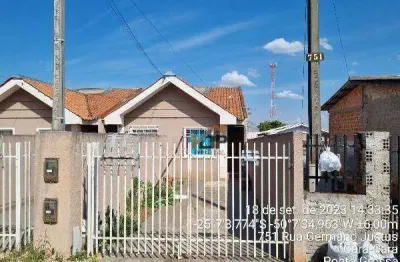 Casa com 2 dormitórios à venda, 44 m² por r$ 97.814 - cará-cará - ponta grossa/pr