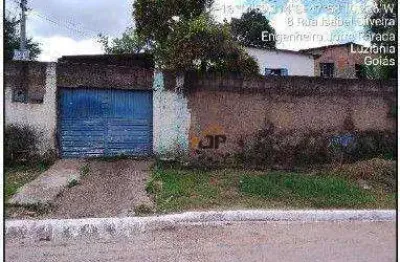 Casa com 2 dormitórios à venda, 124 m² por r$ 163.209 - engenheiro jofre parada - luziânia/go