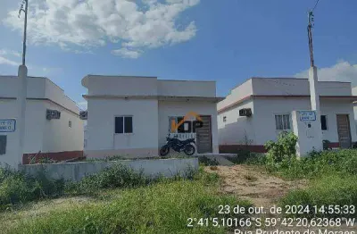 Casa com 2 dormitórios à venda, 63 m² por r$ 99.357,11 - centro - rio preto da eva/am