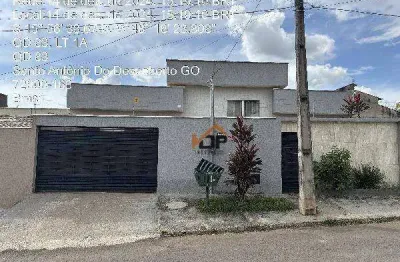 Casa com 2 dormitórios à venda, 100 m² por r$ 231.036 - centro - santo antônio do descoberto/go