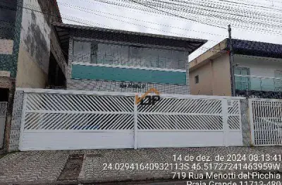 Casa com 2 dormitórios à venda, 54 m² por r$ 196.714 - balneário esmeralda - praia grande/sp