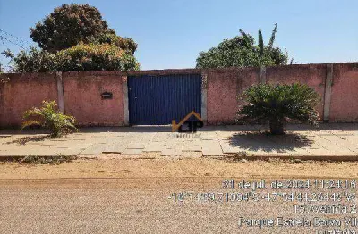 Casa com 3 dormitórios à venda, 111 m² por r$ 185.171 - parque estrela dalva vii - luziânia/go