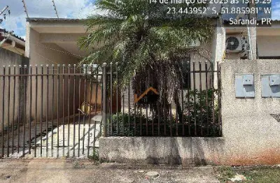 Casa com 2 dormitórios à venda, 150 m² por r$ 133.877 - parque são pedro - sarandi/pr