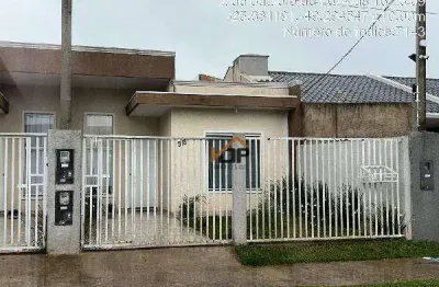 Casa com 2 dormitórios à venda, 63 m² por r$ 230.863 - eucaliptos - fazenda rio grande/pr