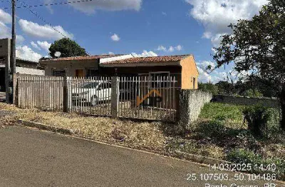 Casa com 2 dormitórios à venda, 67 m² por r$ 146.953 - cará-cará - ponta grossa/pr
