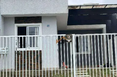 Casa com 3 dormitórios à venda, 67 m² por r$ 232.027 - costeira - araucária/pr