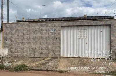 Oportunidade única em aguas lindas de goias - go | tipo: casa | negociação: venda online  | situação: imóvel