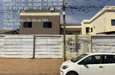 Oportunidade única em aguas lindas de goias - go | tipo: apartamento | negociação: venda online  | situação: imóvel