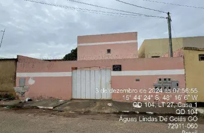 Oportunidade única em aguas lindas de goias - go | tipo: apartamento | negociação: venda online  | situação: imóvel