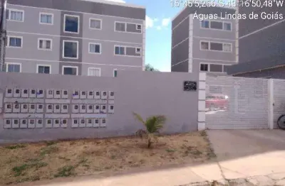 Oportunidade única em aguas lindas de goias - go | tipo: apartamento | negociação: venda online  | situação: imóvel