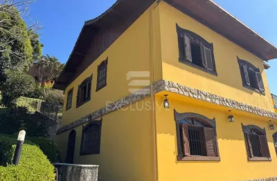 Casa com 4 dormitórios à venda, 445,8 m² por r$ 1.300.000, - cônego - nova friburgo/rj