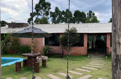 Lindo sitio a venda no rio do meio com 3980 m² de área cercada em cima do morro.