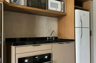 Studio à venda com 22m², pé direito 3,70m, 1 quarto e sem vaga, mobiliado, brooklin sp