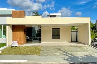Condomínio passaredo - casa térrea  nova  - 3suites