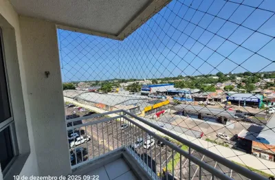 Cond.smile flores - apt 3qts semi mobiliado andar alto  - locação