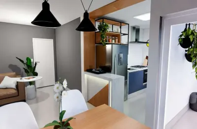 Apartamento 2 quartos (1 suíte), 51m² com garagem no retiro – volta redonda/rj à venda