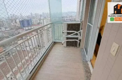 Apartamento com 2 quartos à venda na Rua Santos Dumont, 172, Estuário, Santos