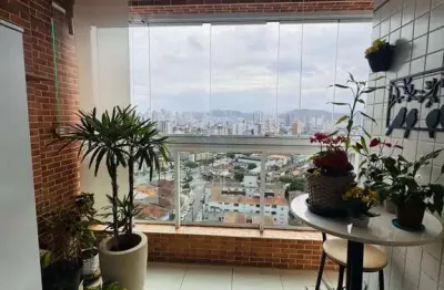 Apartamento de luxo à venda em santos, macuco, com 1 quarto, 49m²