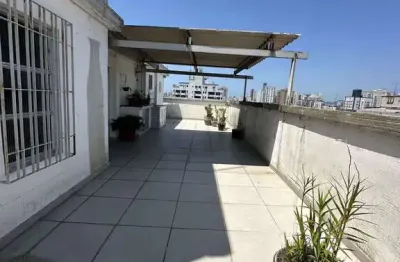 Cobertura para alugar na Rua Liberdade, Embaré, Santos
