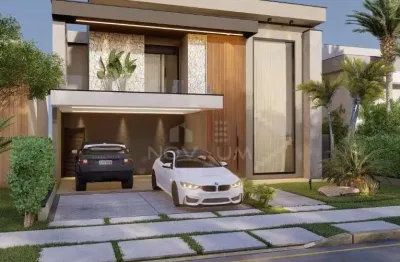 Casa de condominio com 4 quartos, 5 banheiros e 2 vagas de garagem com 250m2, a venda por r$ 2.400.000,00