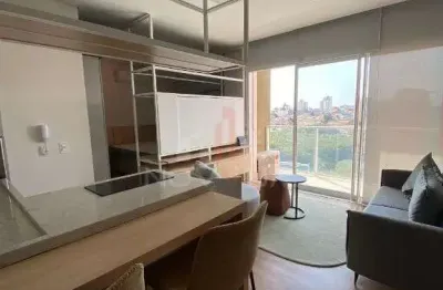 Apartamento para locacao com 38,5 m2, 1 quarto, 1 banheiro e 1 vaga de garagem.