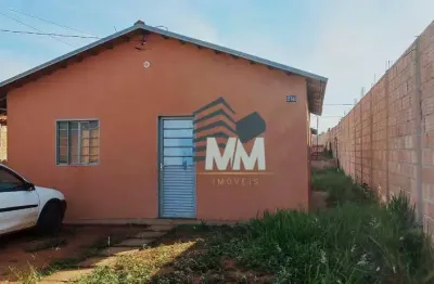Casa com 2 dormitórios à venda por r$ 110.000,00 - parque dos girassóis - uberaba/mg