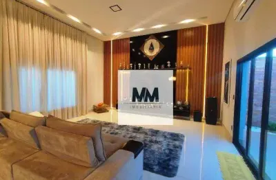 Casa com 4 dormitórios à venda, 300 m² por r$ 2.500.000 - residencial mário de almeida franco - uberaba/mg