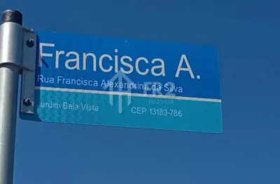 Terreno à venda na Rua Francisca Alexandrina Da Silva, Lote 8, Jardim Estrela, Hortolândia