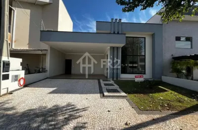 Casa térrea nova com 3 suítes, gourmet integrado e lazer em condomínio ? paulínia