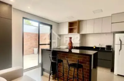 Blue house em campinas, studio já mobiliado com quintal no botafogo em campinas sp