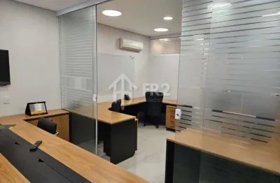 Sala comercial 38m² mobiliada para locação ? centro empresarial vértice