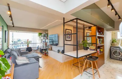 Apartamento tipo para venda em brooklin paulista com 1 quarto, sendo 1 suíte, 46m²