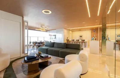 Apartamento tipo para venda em campo belo com 3 quartos, sendo 3 suítes, 147m²