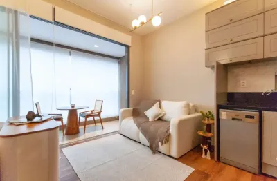 Apartamento para venda em vila nova conceição com 1 quarto , 33m²