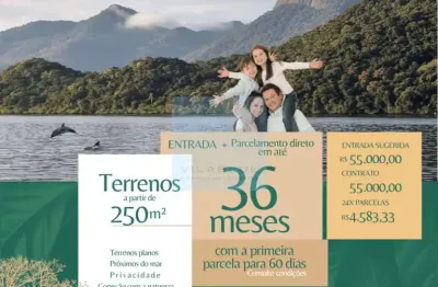 Terreno com localização privilegiada na baía - 250m²