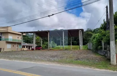 Terreno com galpão - centro da vila da glória, são francisco do sul