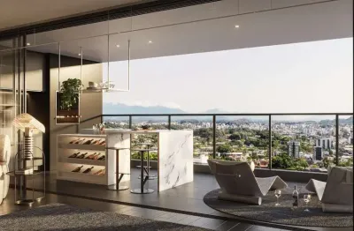 Apartamento 4 suítes - 219,13m² privativos - andar alto - 3 vagas