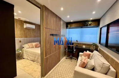 Apartamento com 1 dormitório à venda, 35 m² por r$ 400.000,00 - botafogo - campinas/sp