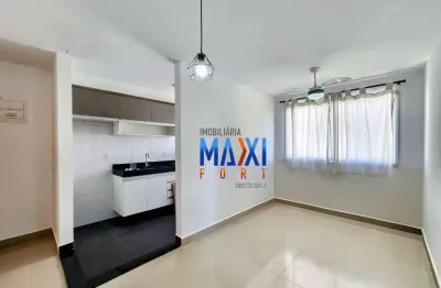 Apartamento com 2 dormitórios para alugar, 48 m² por r$ 2.732/mês - parque industrial - campinas/sp