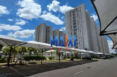 Apartamento com 2 dormitórios para alugar, 52 m² por R$ 1.910,90/mês - Loteamento Adventista Campineiro - Hortolândia/SP