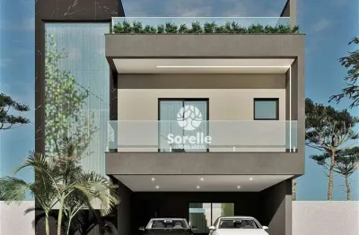Sobrado à venda, 204 m² por r$ 929.000,00 - costeira - são josé dos pinhais/pr