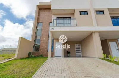 Sobrado com 3 dormitórios à venda, 194 m² por r$ 949.000,00 - costeira - são josé dos pinhais/pr
