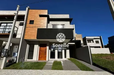 Sobrado com 3 dormitórios à venda, 120 m² por r$ 729.000,00 - costeira - são josé dos pinhais/pr