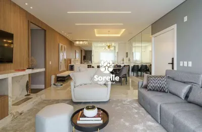 Apartamento com 3 dormitórios à venda, 146 m² por r$ 2.265.000,00 - centro - são josé dos pinhais/pr