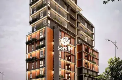 Studio com 1 dormitório à venda, 24 m² por r$ 288.000 - centro - são josé dos pinhais/pr