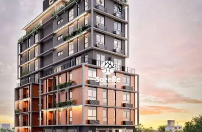 Apartamento com 2 dormitórios sendo uma suíte à venda, 65 m² por r$ 682.500 - centro - são josé dos pinhais/pr