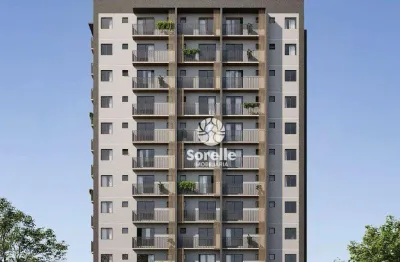 Studio com 1 dormitório à venda, 28 m² por r$ 275.261,66 - centro - são josé dos pinhais/pr