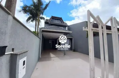 Sobrado com 3 dormitórios à venda, 128 m² por r$ 870.000,00 - aristocrata - são josé dos pinhais/pr