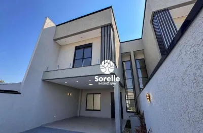 Sobrado com 3 dormitórios sendo uma suíte à venda, 170 m² por r$ 1.250.000 - aristocrata - são josé dos pinhais/pr