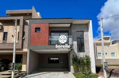 Sobrado com 3 dormitórios sendo uma suíte à venda, 144 m² por r$ 929.000 - costeira - são josé dos pinhais/pr